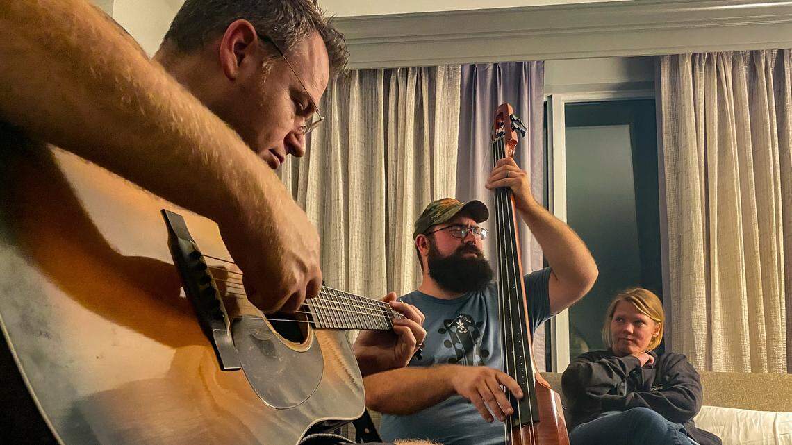 After the last act leaves the IBMA World of Bluegrass stage, the music doesn’t stop