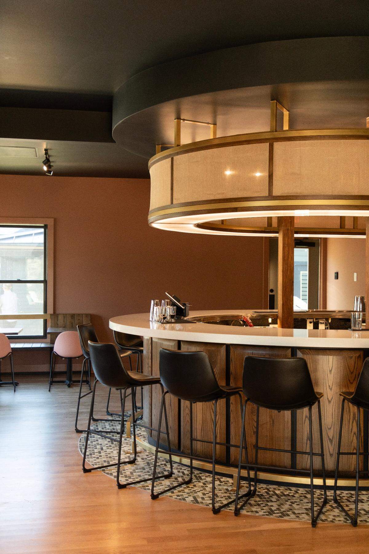 The Bend is located on West Morgan Street in Raleigh, next door to a relocated State of Beer.