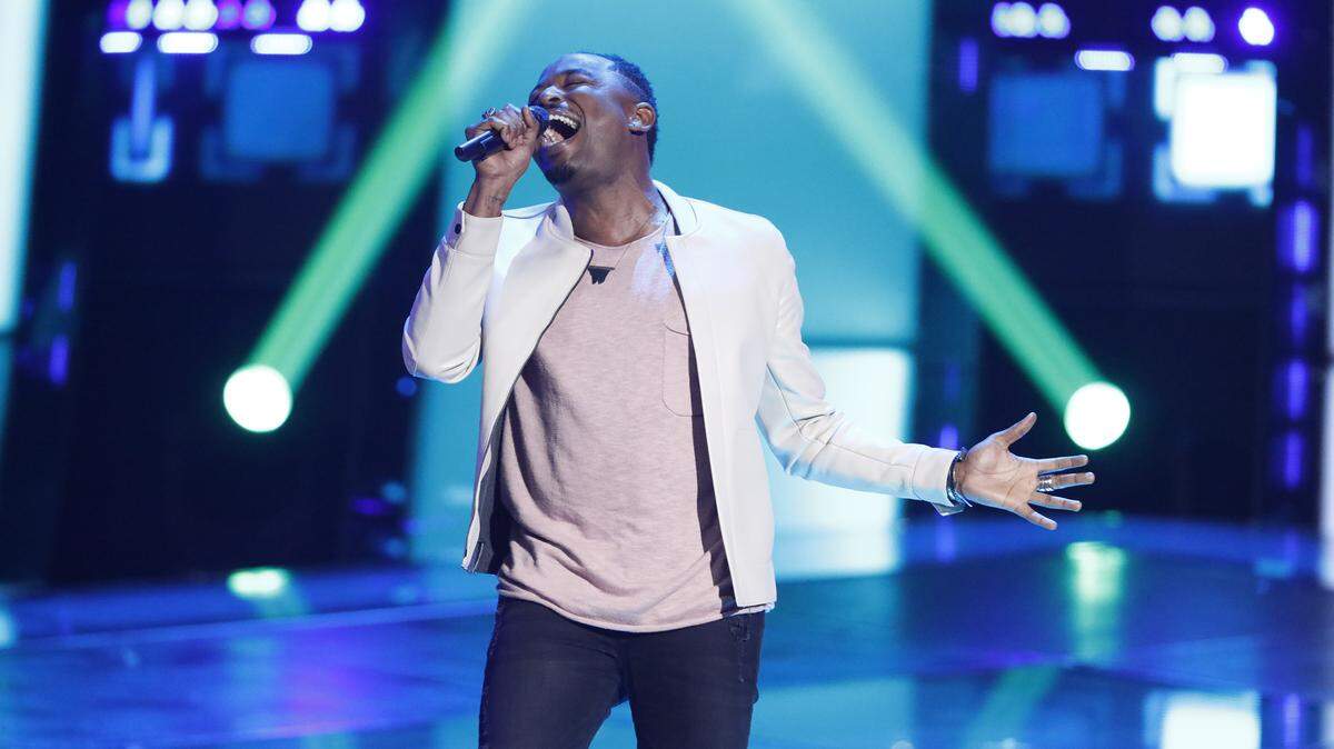 Rayshun LaMarr, a native of Chapel Hill currently living in the Washington, D.C. area, auditions on the Feb. 26 premiere of "The Voice" on NBC.