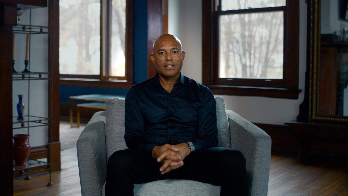 Former New York Yankee Mariano Rivera in the ESPN documentary series about Derek Jeter, “The Captain.”