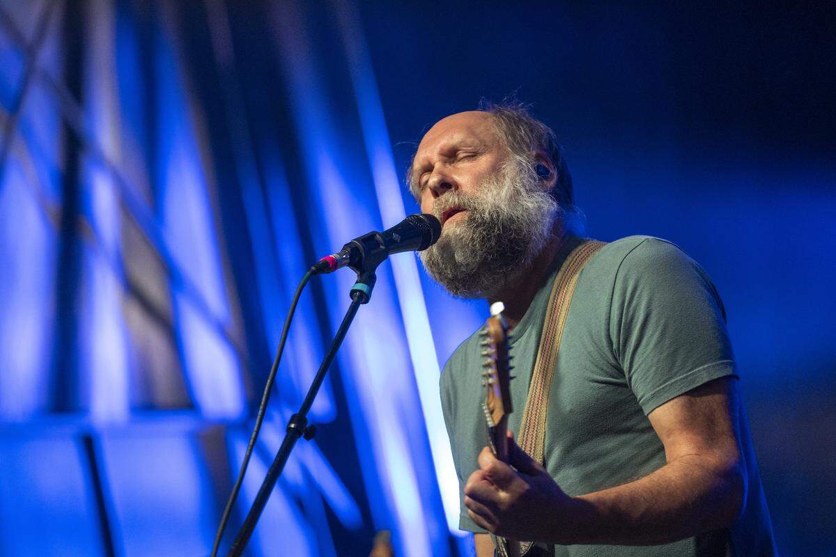 Built to Spill performs Moore Square during Day 1 of the 15th annual Hopscotch Music Festival in downtown Raleigh on Thursday, Sept. 4, 2025.