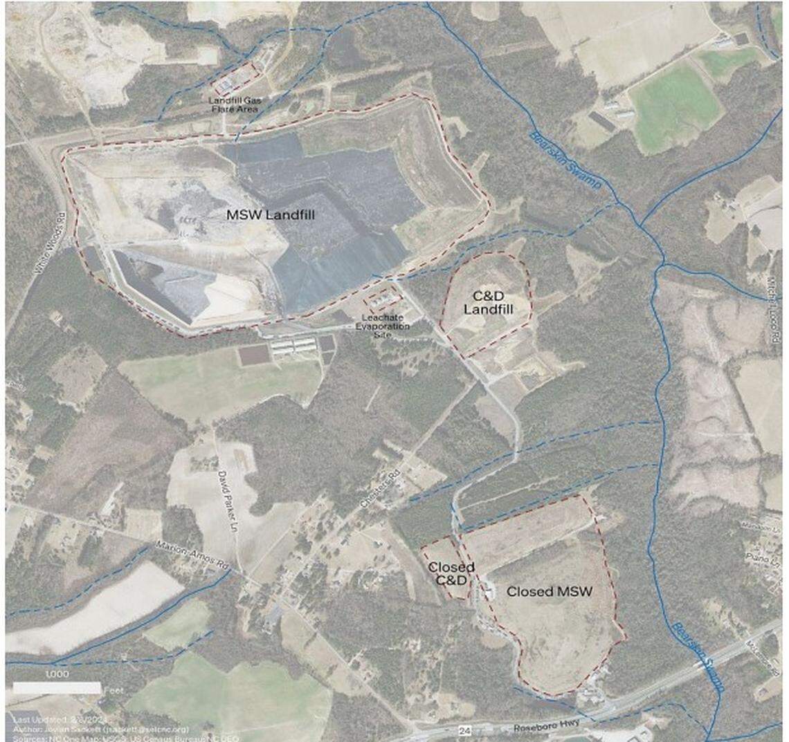 Sampson County Landfill, NC's largest, to cut contamination | Raleigh ...