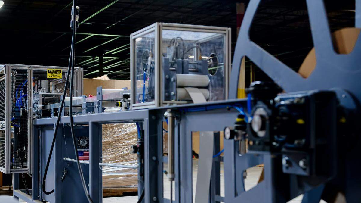 Second Nature makes and distributes its air filters in Wilson, N.C., and Oklahoma. The company is transitioning some of its manufacturing lines to producing protective masks during the coronavirus pandemic.