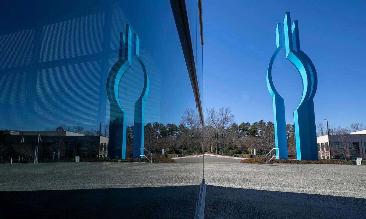 The Blue Cross Blue Shield of North Carolina campus on University Drive in Durham, N.C. on Friday, January 6, 2023.