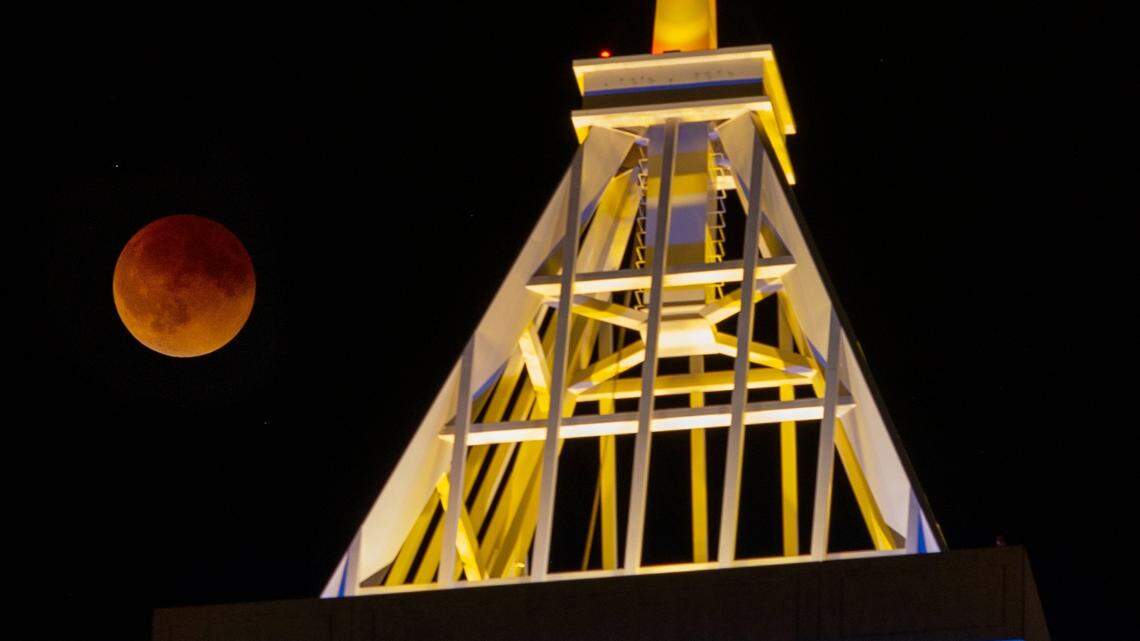 A red ‘Blood Moon’ will soon appear over NC skies. When to look up