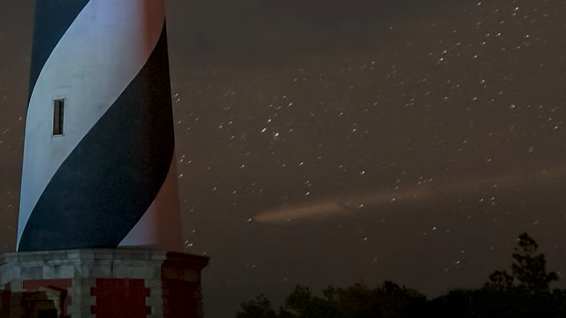 A social media debate has erupted over a video posted on YouTube and Facebook that appears to show a UFO seen last week off North Carolina’s Outer Banks.