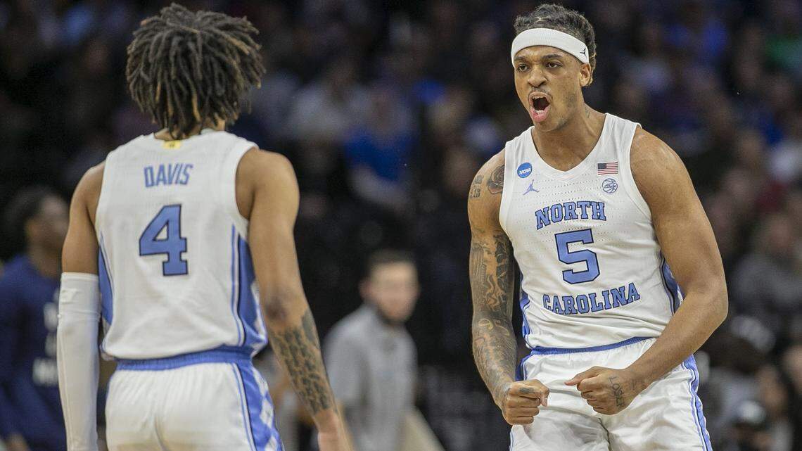 UNC beats Saint Peter’s to advance to Final Four in Hubert Davis’ first season