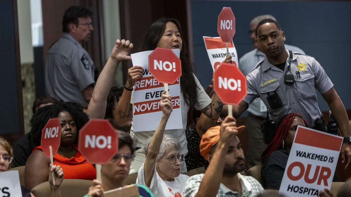 Wake County commissioners approve WakeMed-Atrium Health merger over protests