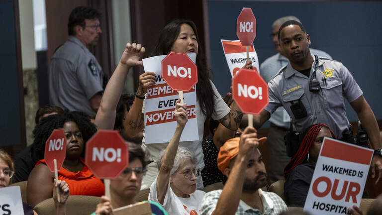 Wake County commissioners approve WakeMed-Atrium Health merger over protests