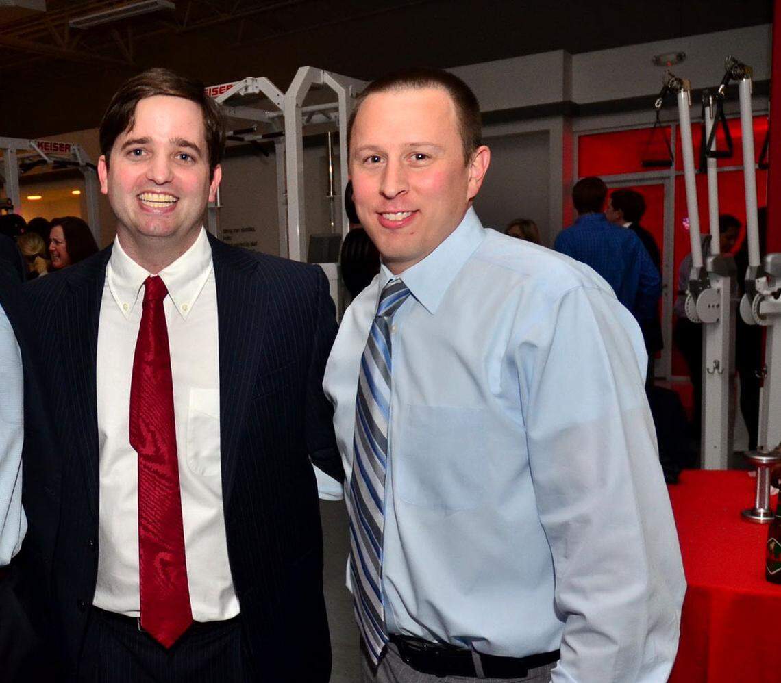 Ike Belk and David Koerner, co-founders of the U.S. Performance Center in Charlotte, photographed in 2013.