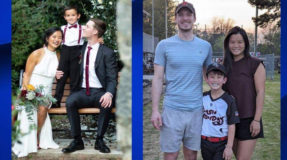 The collision occurred after a driver ran a red light on U.S. 70, killing Tyler Campbell, 28, and his wife, Susan Campbell, 29, police said. Their son, Miles, remains in the hospital in critical condition, according to police.