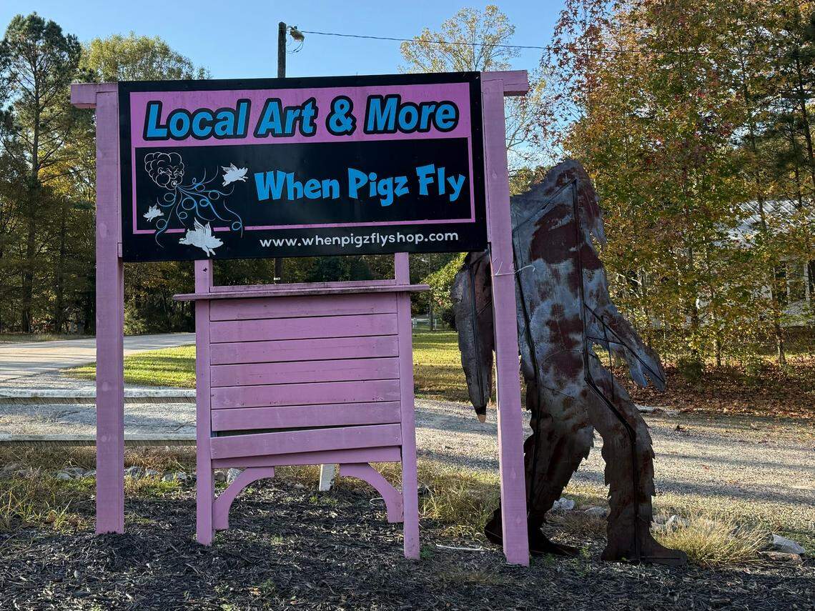 When Pigz Fly owner Jim Heinrich filled the store with art and other pieces made by artists in the U.S. and abroad.