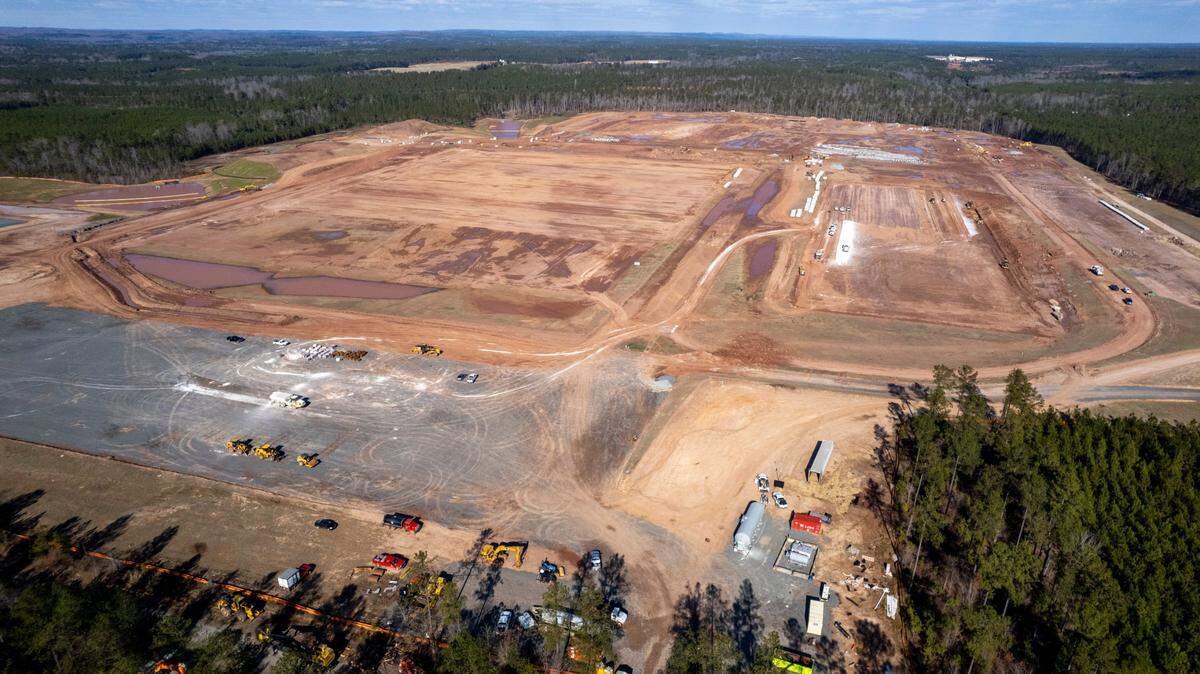 Construction has been paused for months at the Chatham County site of a proposed VinFast electric vehicle plant. The Vietnamese carmaker now says it won’t open the plant until 2028.