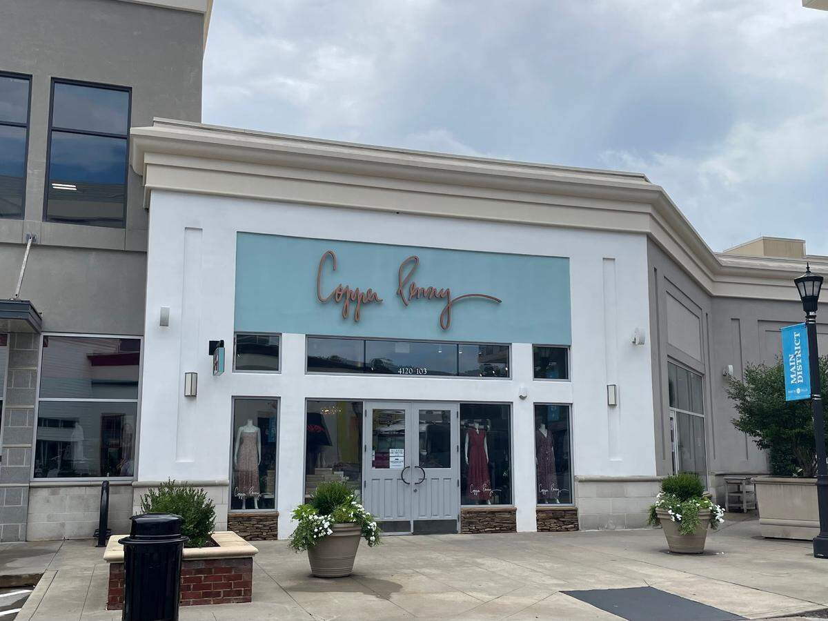 The space that formerly housed Copper Penny at North Hills is being combined with another space to make way for a new tenant.