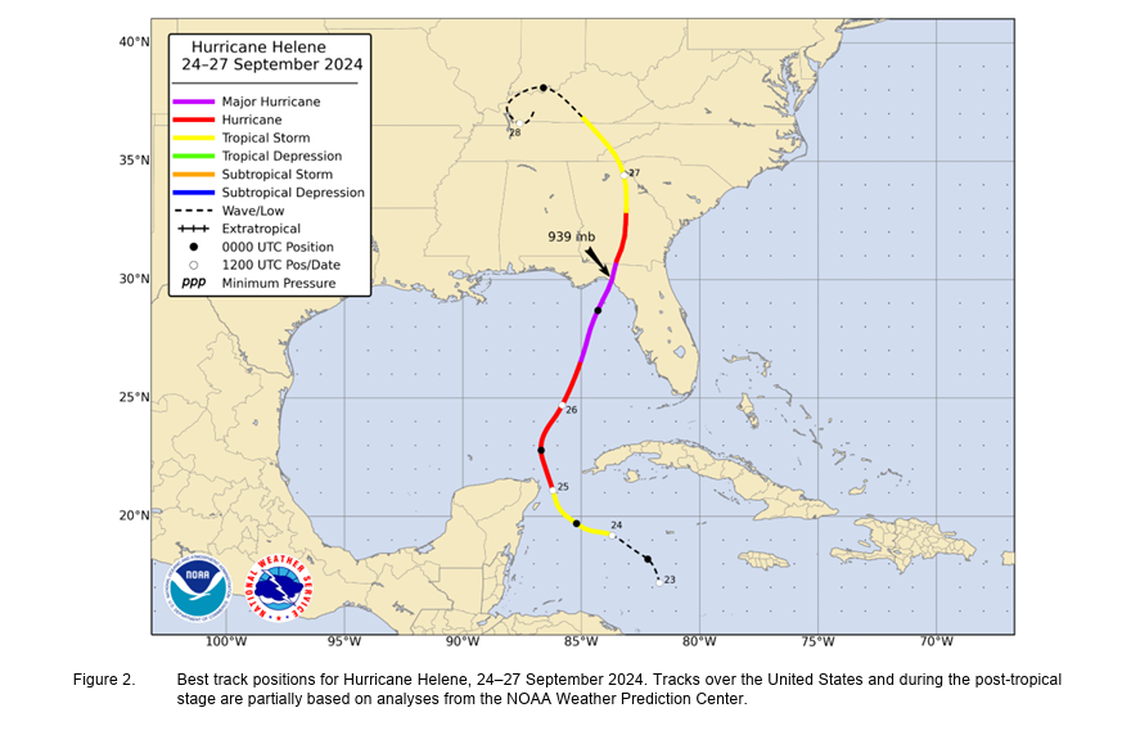 Hurricane Helene came ashore on Florida’s Gulf Coast in September 2024 before traveling inland hundreds of miles. It caused deadly flooding and landslides across the N.C. mountains.