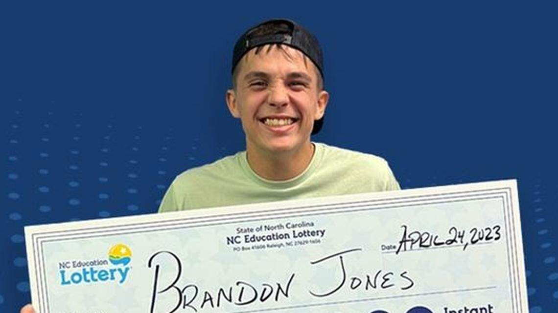 Brandon Jones plans to use his prize to buy or build a house.