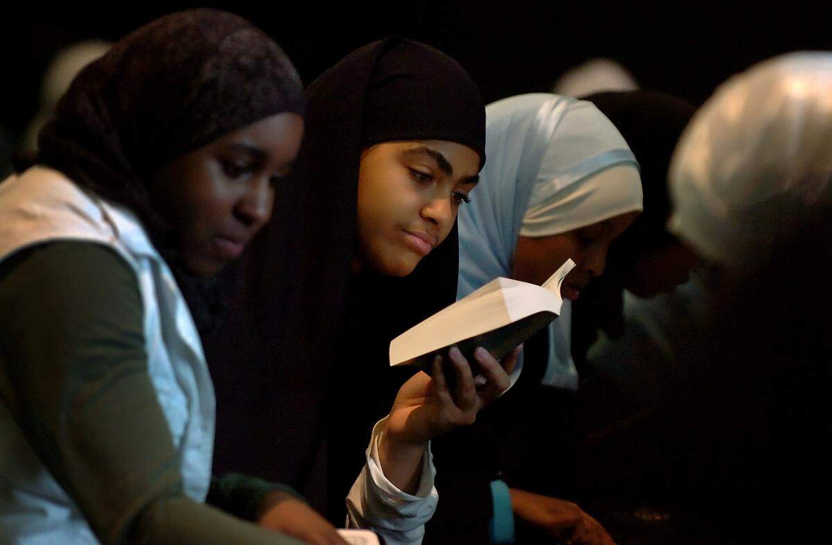 During Ramadan, many Muslims will read the Qur’an in full, either on their own or with other members of their community.