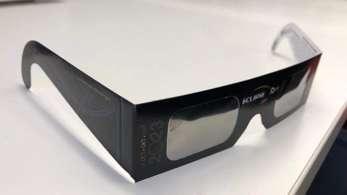 To view the solar eclipse safely, use only glasses that are made for the purpose. Otherwise you risk permanent damage to your eyes.