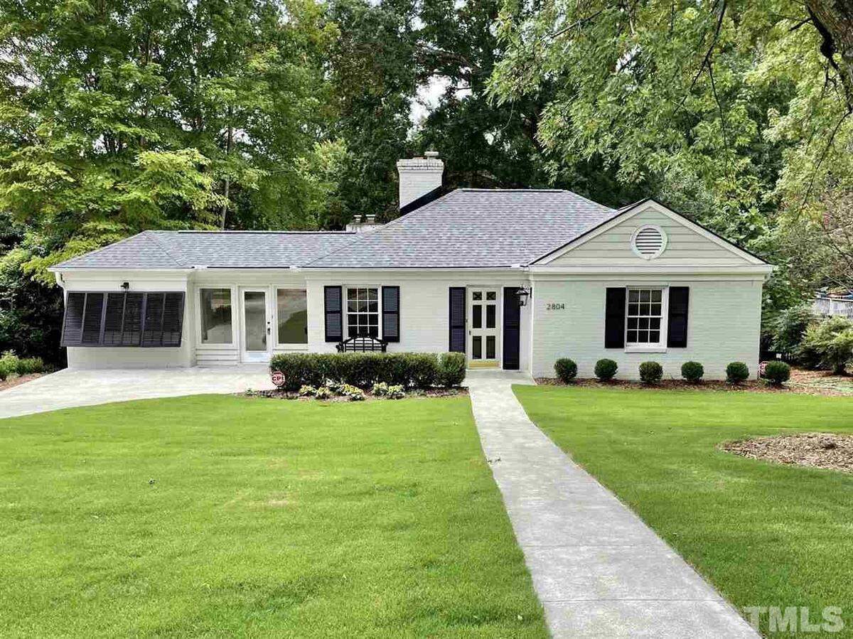 A home listed for sale in Raleigh for $790,000 in August 2021.