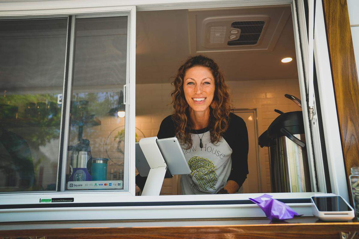 Judy Werckle, who has a background in health coaching and social work, is a co-owner of Willow House Coffee.