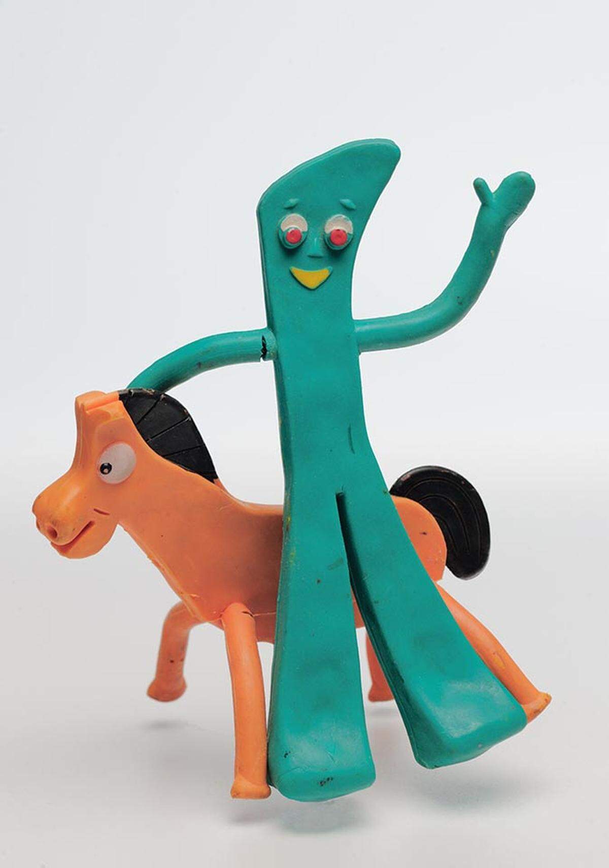 Gumby and Pokey are part of the N.C. Museum of History exhibit, “Toy Boom! Toys from the 1950s & ’60s.”
