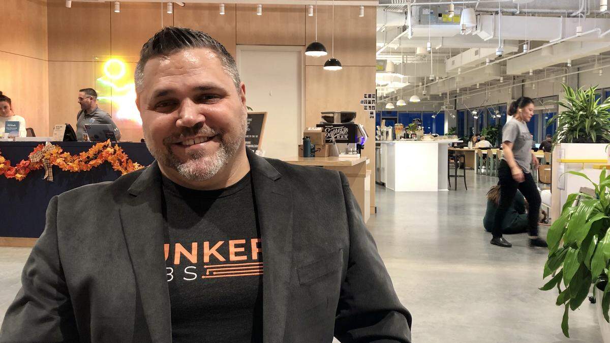 Dean Bundschu, the Atlantic regional executive director for Bunker Labs, has helped launch a veteran-in-residence program at Raleigh’s WeWork office.