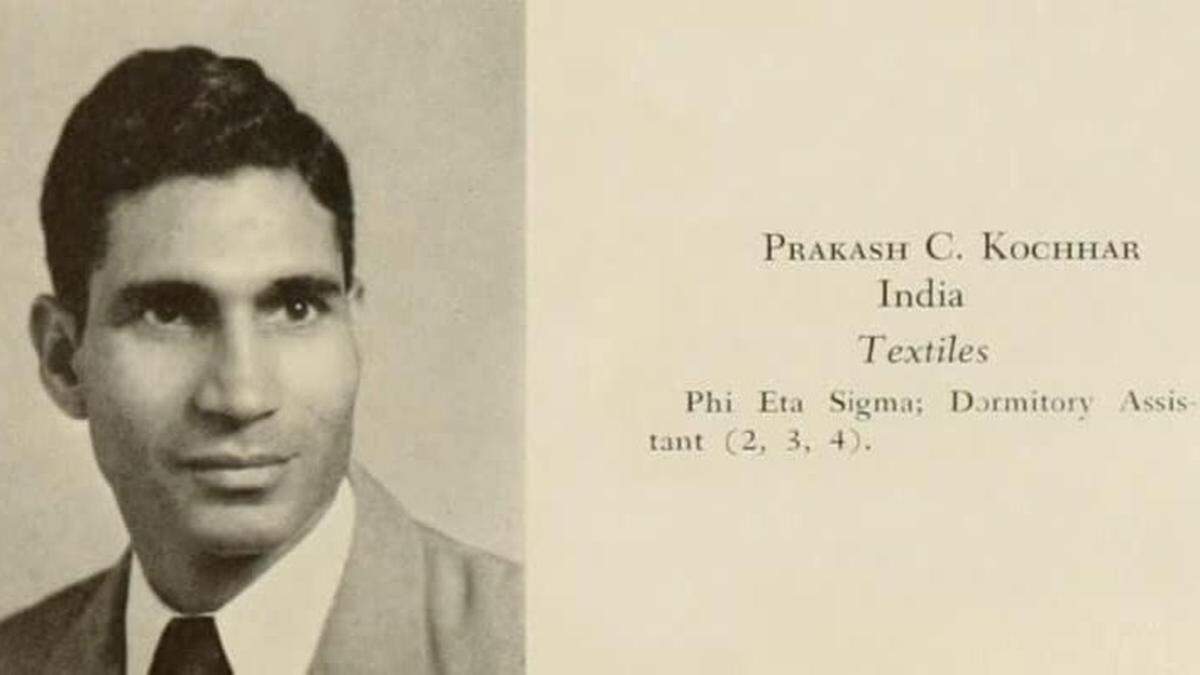 Prakash Chand Kochhar at NC State.