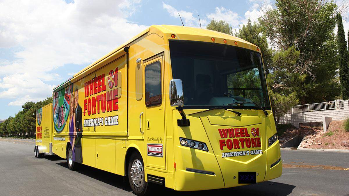 The "Wheel of Fortune" Wheelmobile will be at Crabtree Valley Mall in Raleigh on April 14 to audition contestants for the game show.