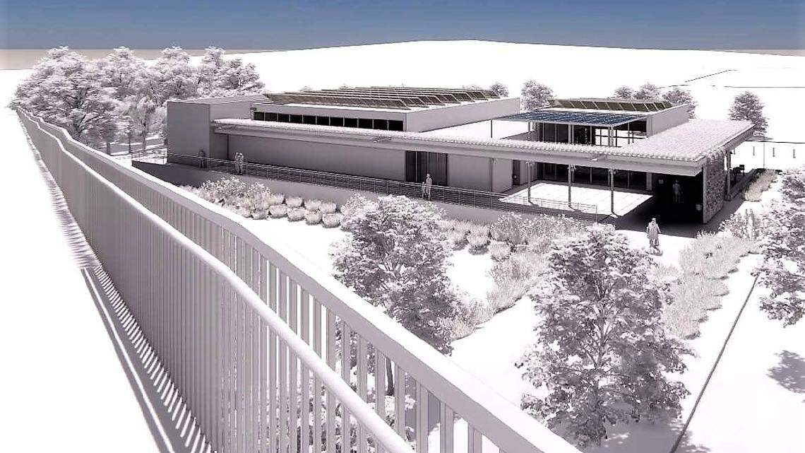 Garden views, public spaces. Here’s a first look at Hillsborough’s Amtrak station.