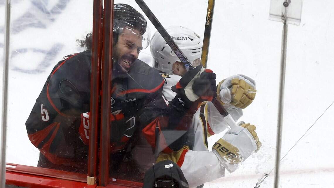How the Canes, Golden Knights handle playoff pain: ‘Everybody’s dealing with it’