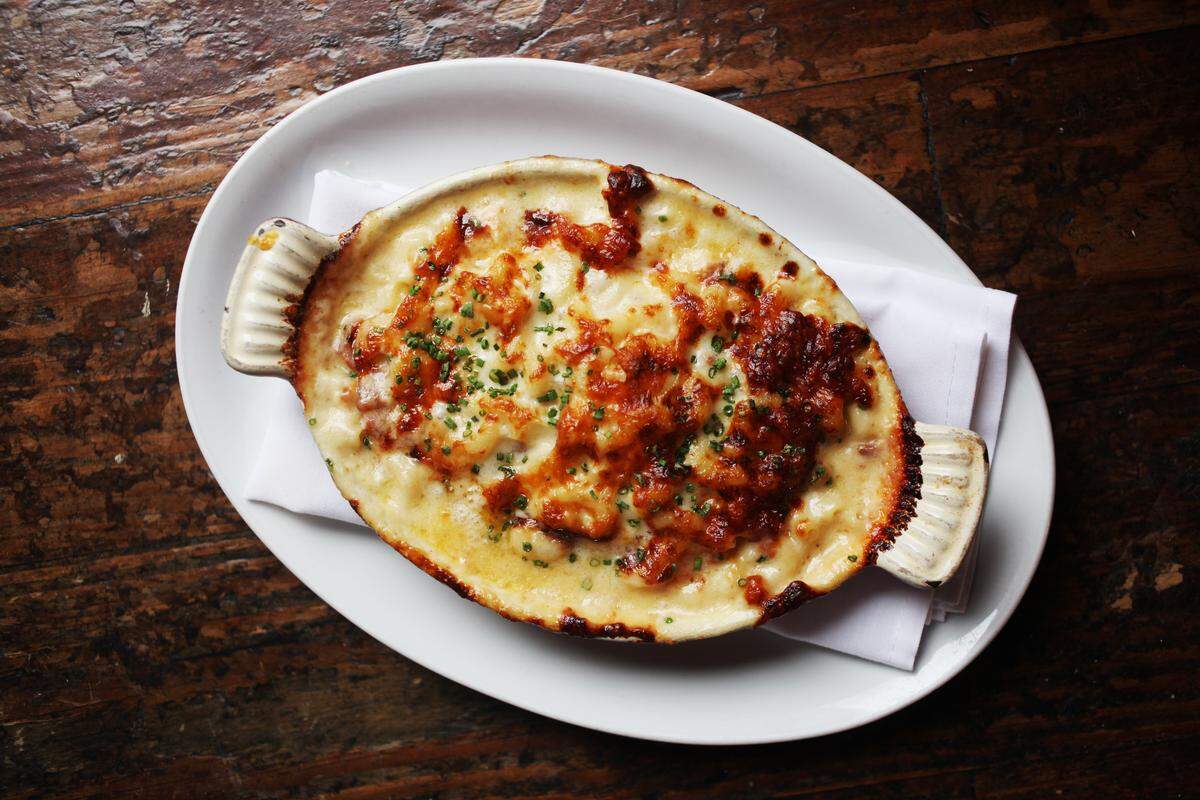 Gratin de Macaroni from Vin Rouge in Durham.