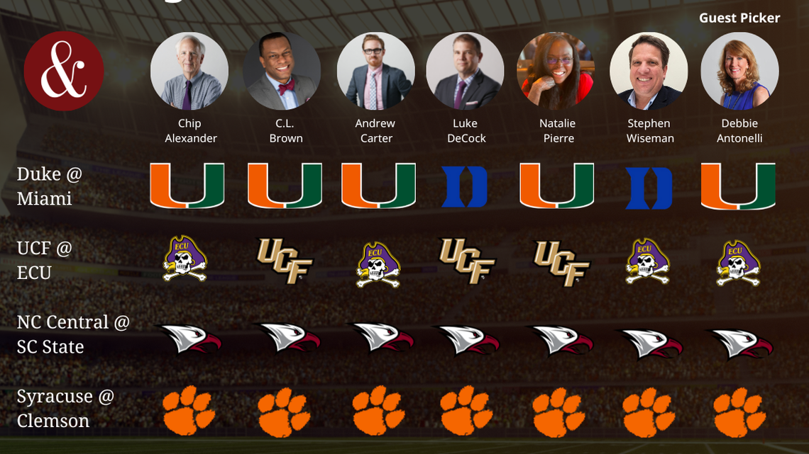 Debbie Antonelli joins N&O college football picks for NC schools and other big games