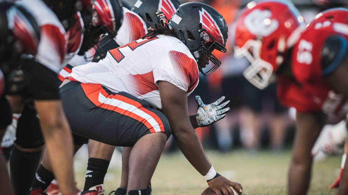 High school athletes in North Carolina, like those pictured in the spring’s 3A state football championship between Charlotte Catholic quarterback at Monroe, are not allowed to profit from their name image and likeness.