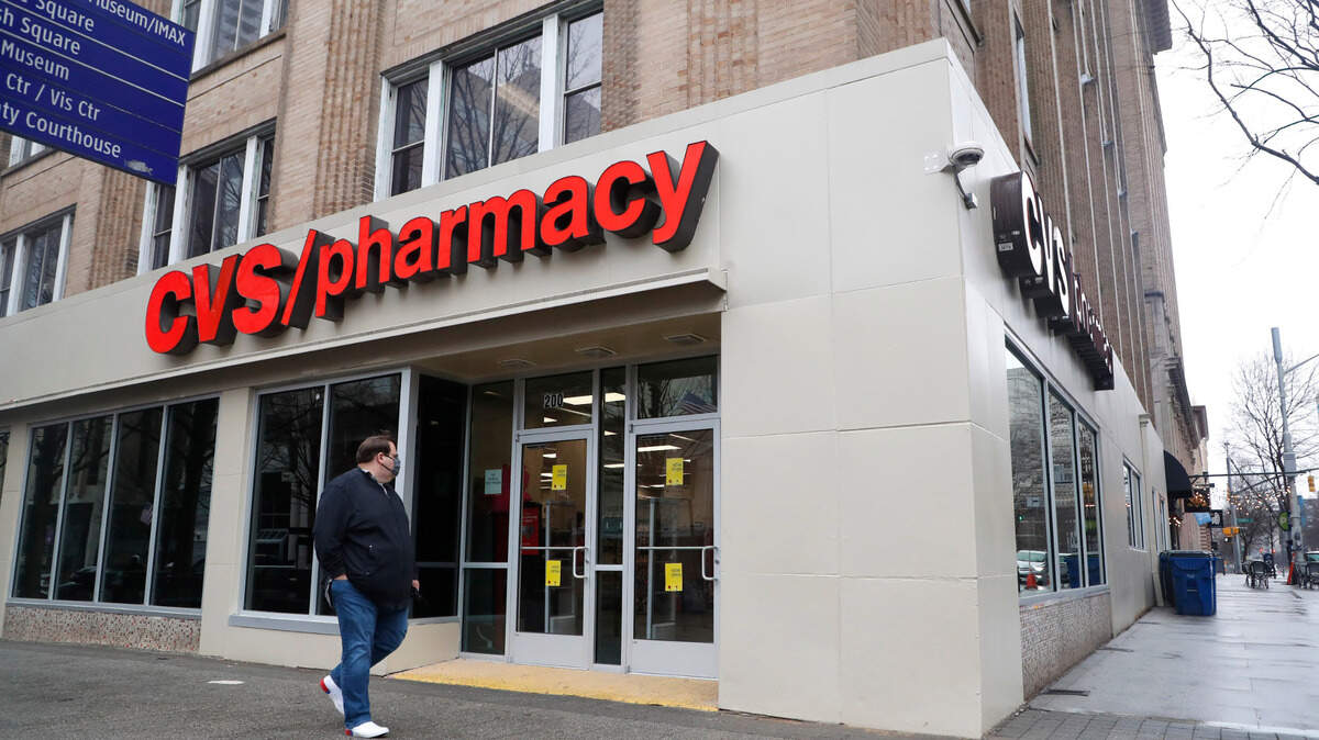 The CVS on Fayetteville St. in downtown Raleigh, N.C., seen Friday, February 5, 2021.