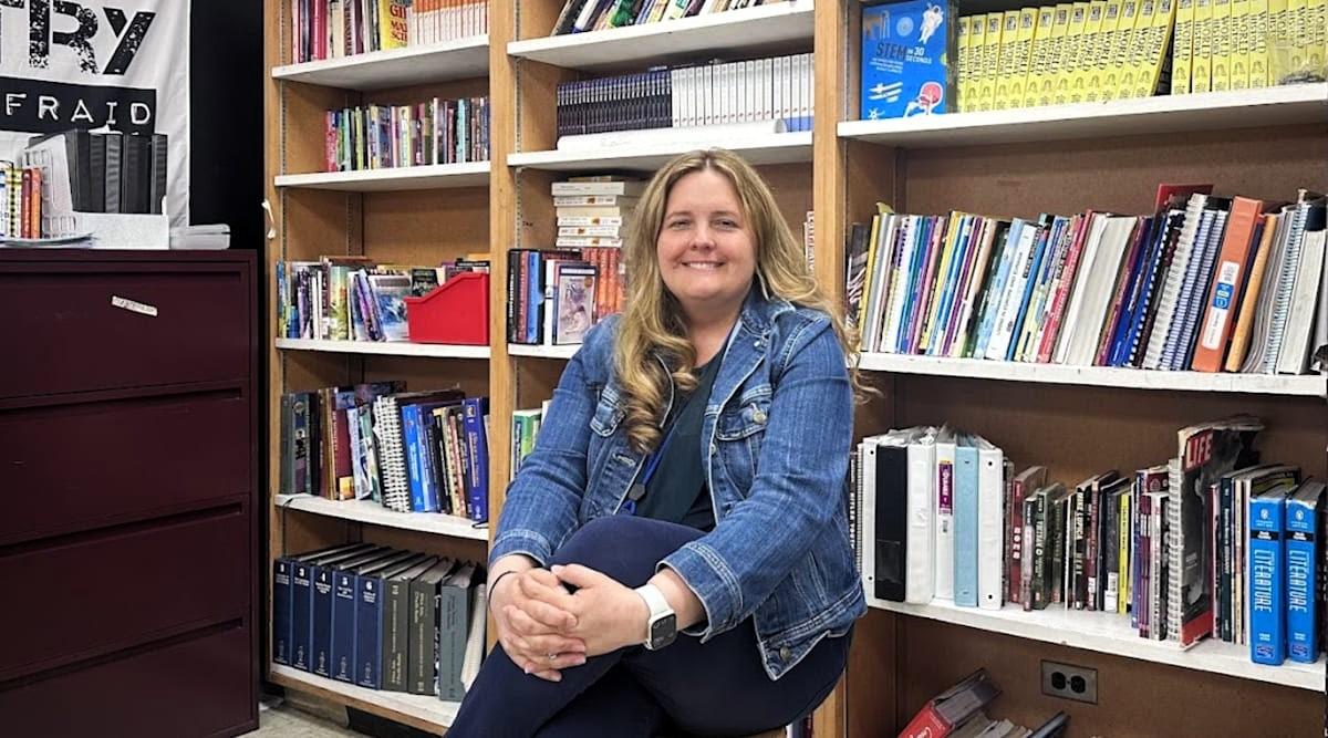 Orange Middle School teacher Selena Masse encourages her seventh-grade social studies students to read first-hand accounts of how people their age experienced war, genocide and oppression as they discuss the Holocaust and other tough topics in class.