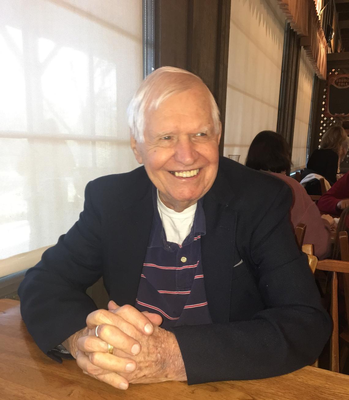 Alonzo “Lon” T. Adams II in 2019. Adams created the recipe for Slim Jim snacks. He died Nov. 28, 2020.