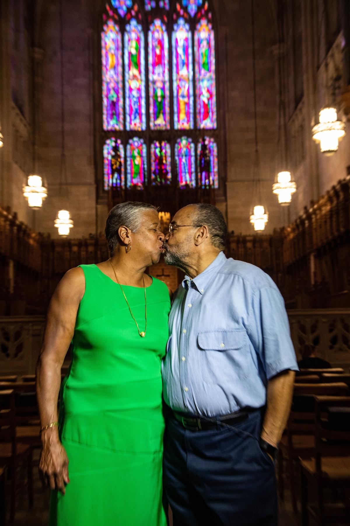 Fred and Sylvia Black were the first African American couple married in Duke Chapel. They celebrate their 50th wedding anniversary on June 10, 2018.