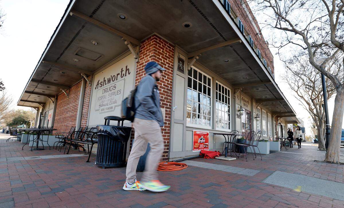 After 67 years Ashworth Drugs, located in downtown Cary, N.C., closed its doors. Photographed Thursday, Feb. 8, 2024.
