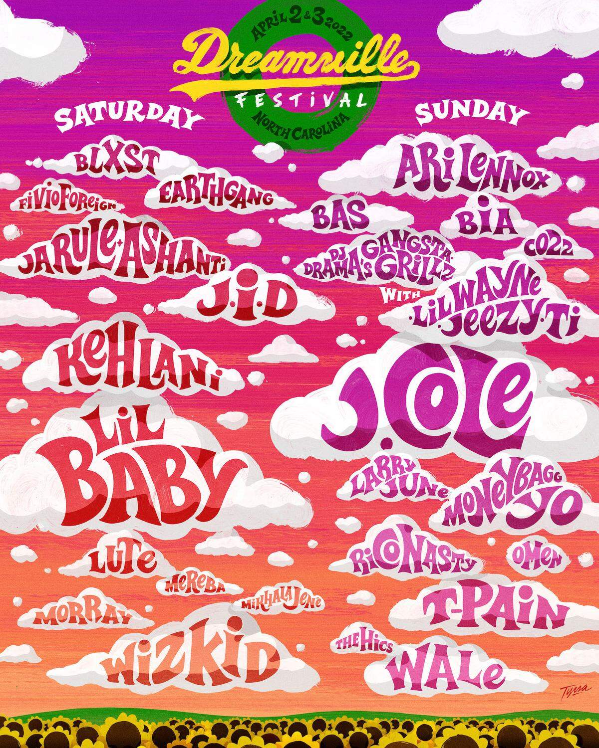 Here is the lineup for Dreamville Festival in Raleigh, NC 2022.