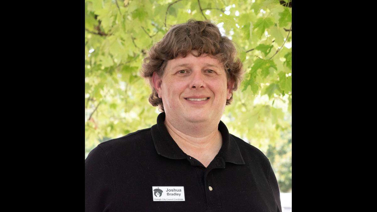 Joshua Bradley, candidate for Raleigh City Council At-Large