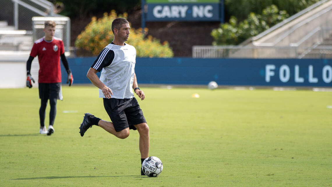 North Carolina FC coach pulled out of retirement, pressed into pro career