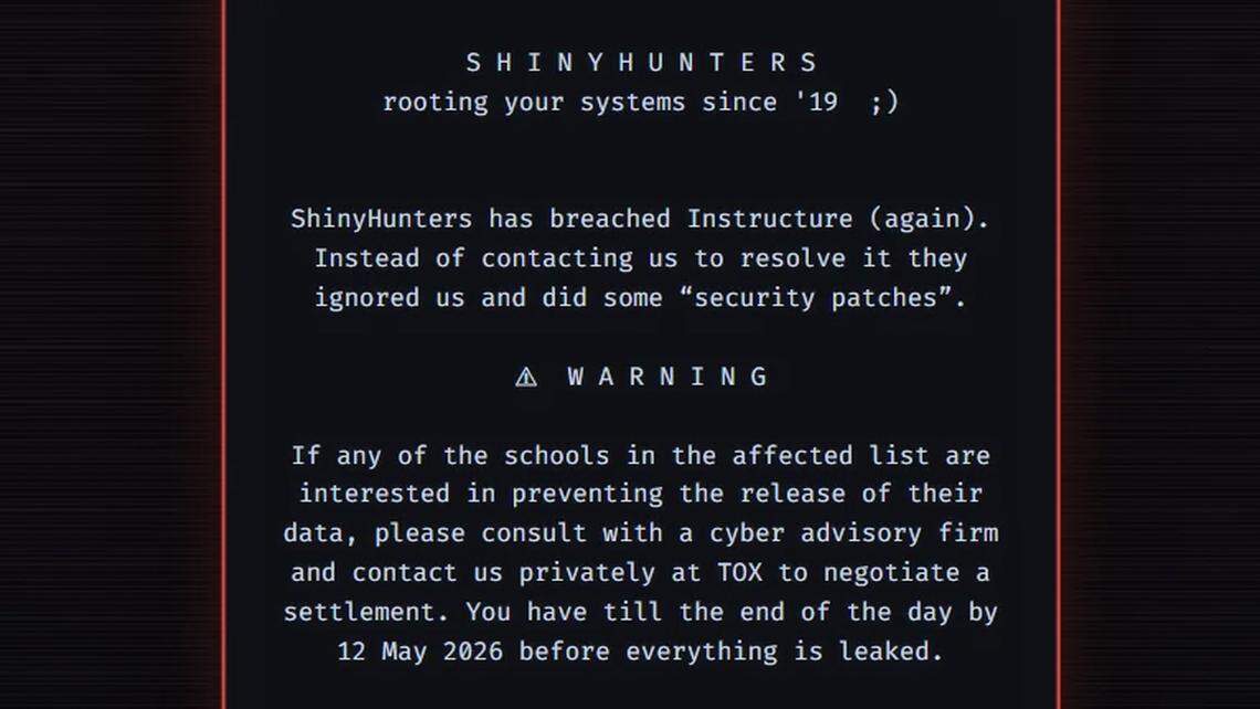 NC public schools, some universities cut Canvas access after ransomware attack