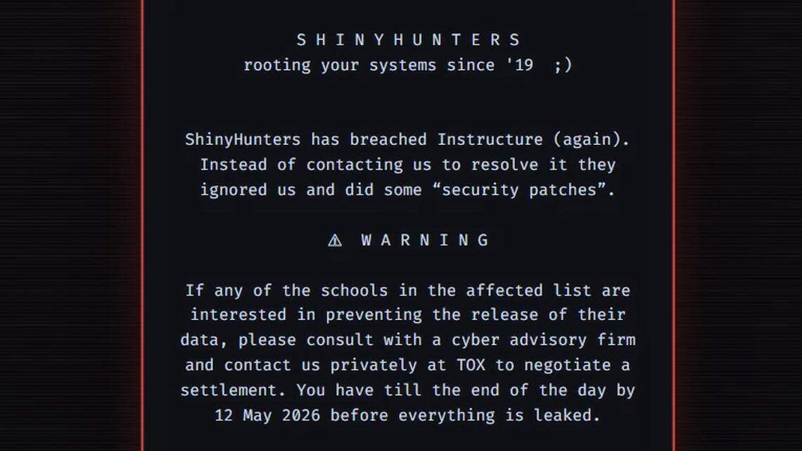 NC students, school employees receive online ransom threat from data breach