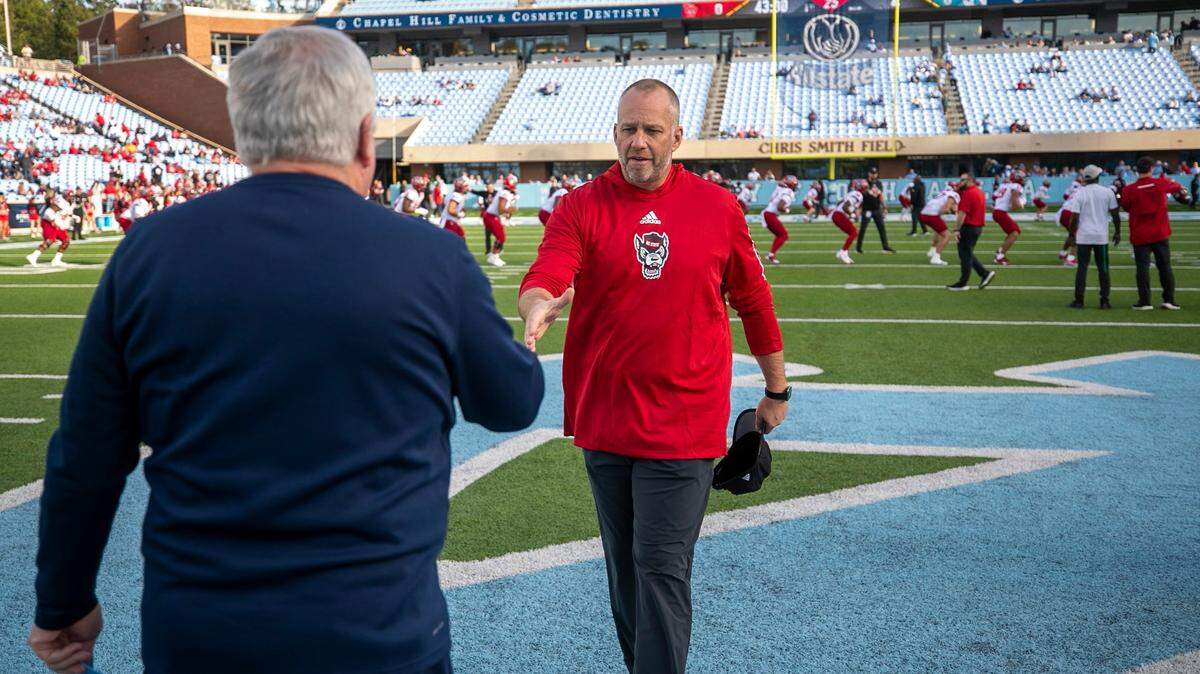 What NC State coach Dave Doeren said about Mack Brown; Pack players talk UNC rivalry game