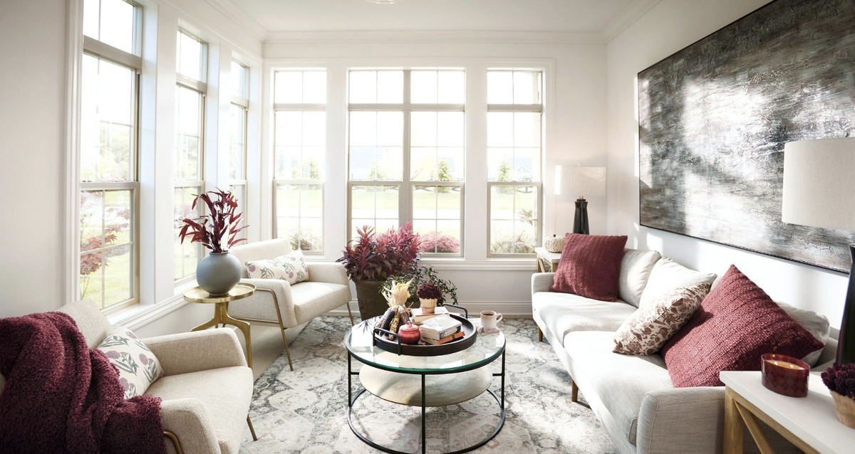 The interior of a model home developed by Ohio-based builder Epcon Communities, which is bringing a new 73-home community to Durham.