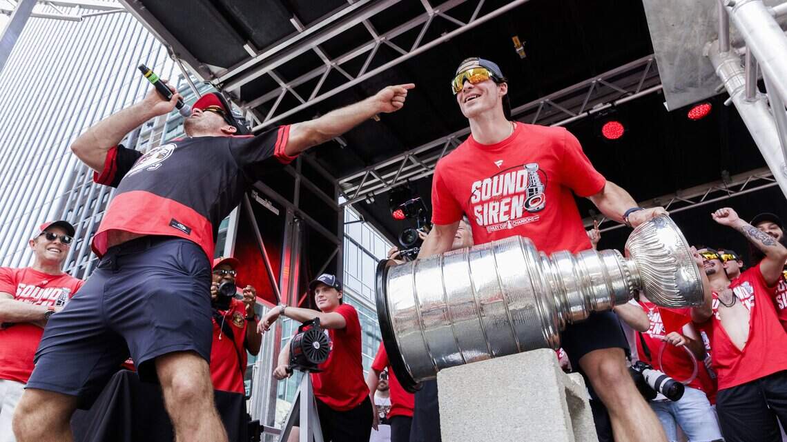 What the bleep? Why TV audio kept cutting out during Canes championship rally.