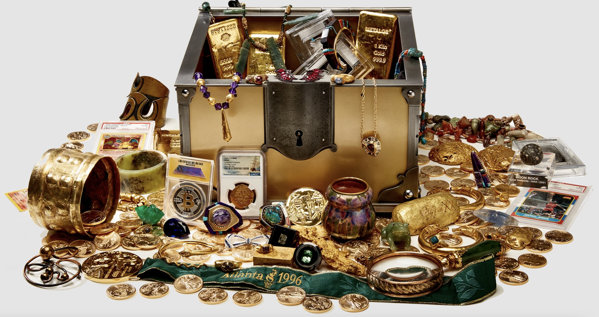 Entrepreneur and author Jon Collins-Black, who’s from North Carolina, spent years assembling treasure, which he has hidden in chests across the United States.