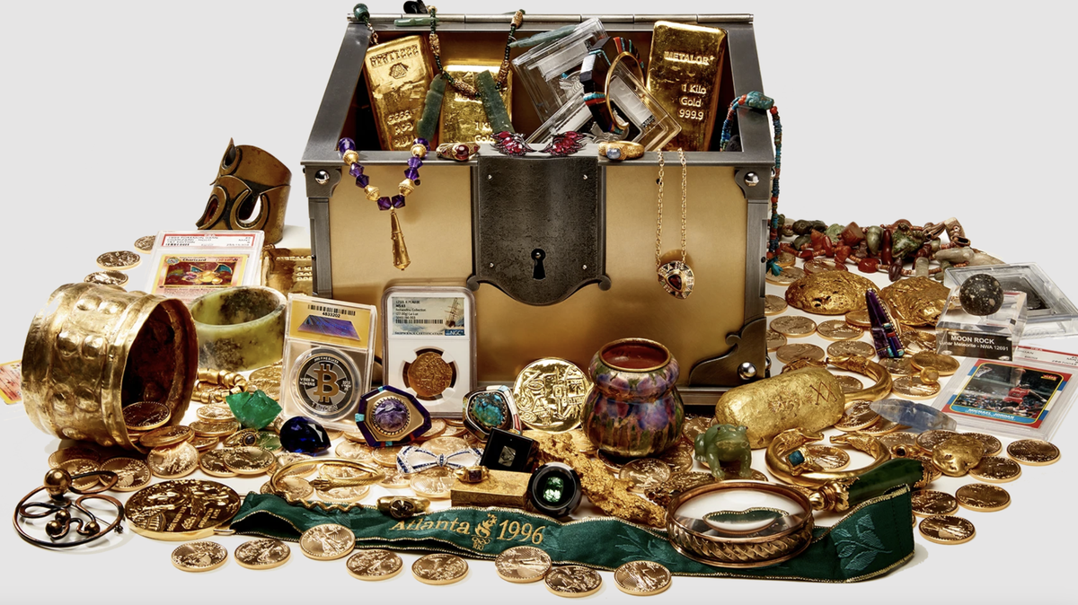 Entrepreneur and author Jon Collins-Black, who’s from North Carolina, spent years assembling treasure, which he has hidden in chests across the United States.
