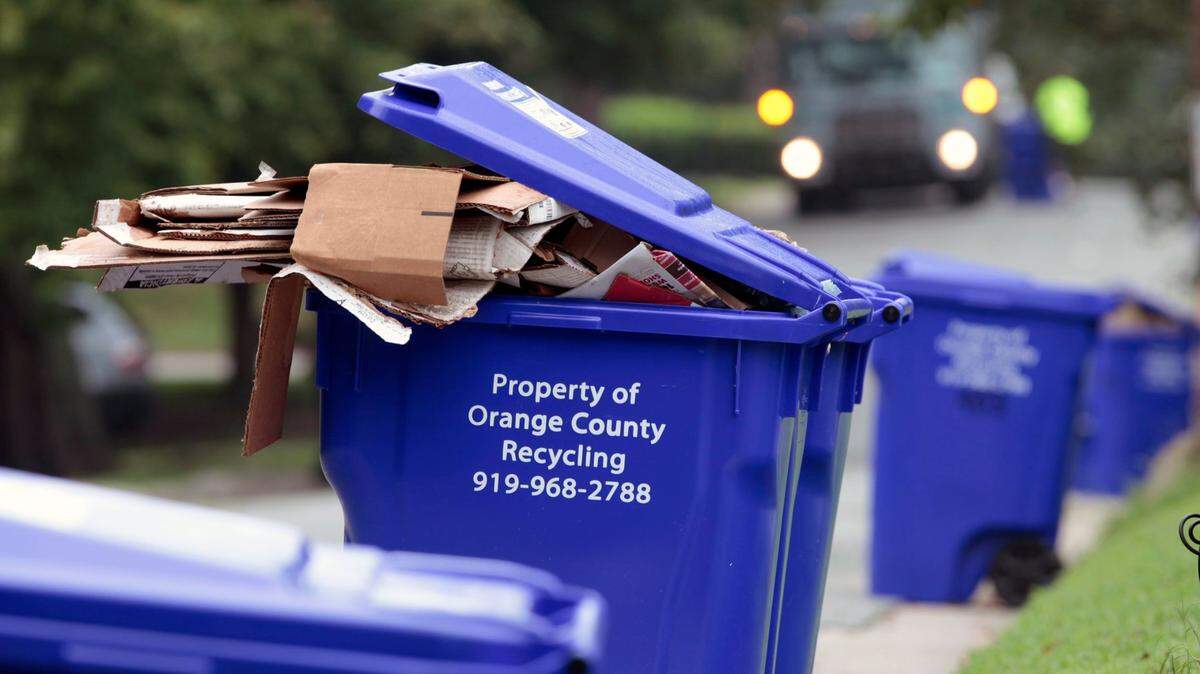 Trash and recycling pickup schedules around the Triangle will be affected by Thursday’s Thanksgiving holiday.