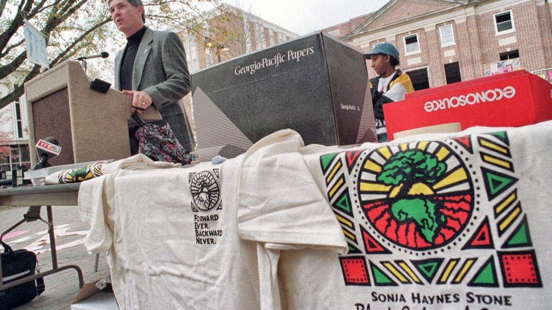 25 years before the protests over Silent Sam, UNC athletes united over another cause